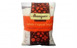 Dhampure White Crystal Sugar   Pack  1 kilogram